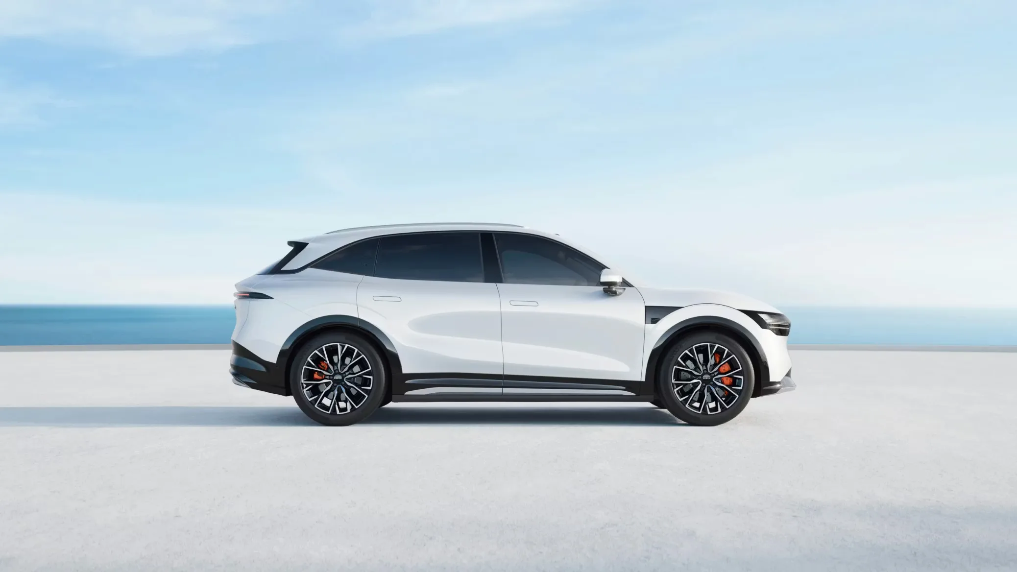 Zeekr 7X SUV silhouette