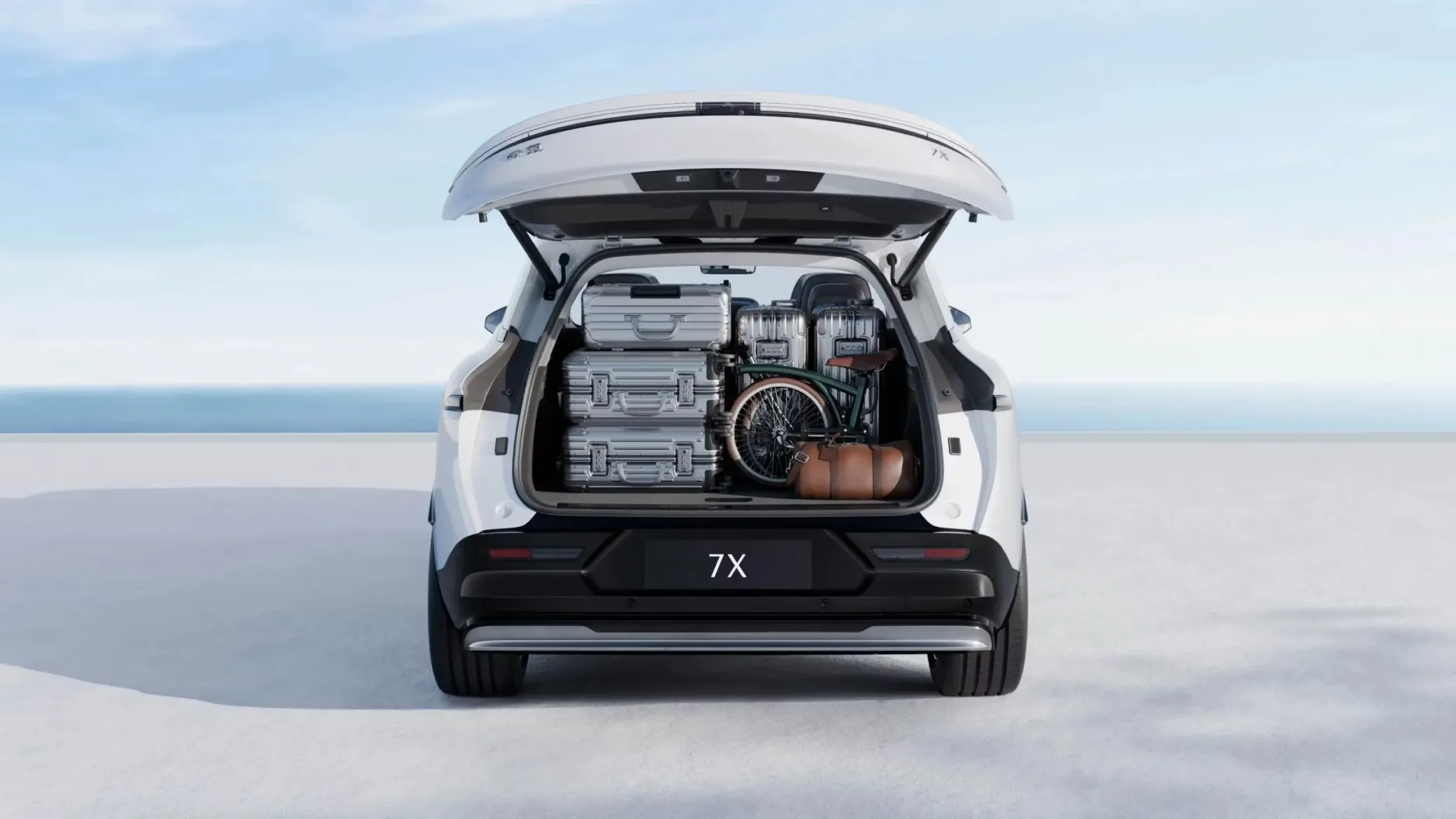 Zeekr 7X Cargo space