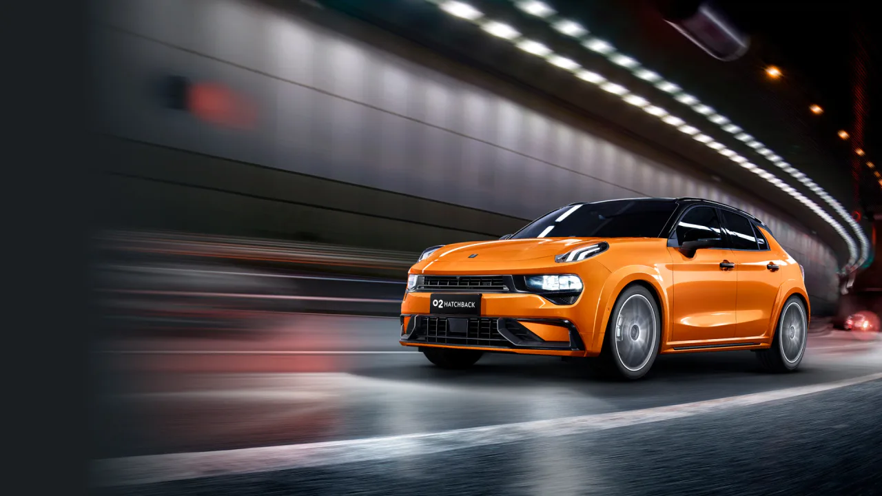 Lynk & Co 02 Hatchback vehicle