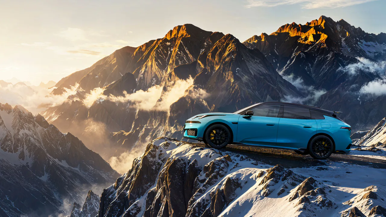 Lynk & Co 07GT vehicle